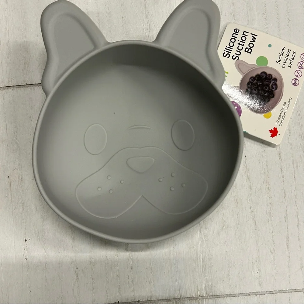 Carters Long‎ Sleeve Onesies 2 Melii Silicone Suction Bowls Baby Lot 12M/18M NWT